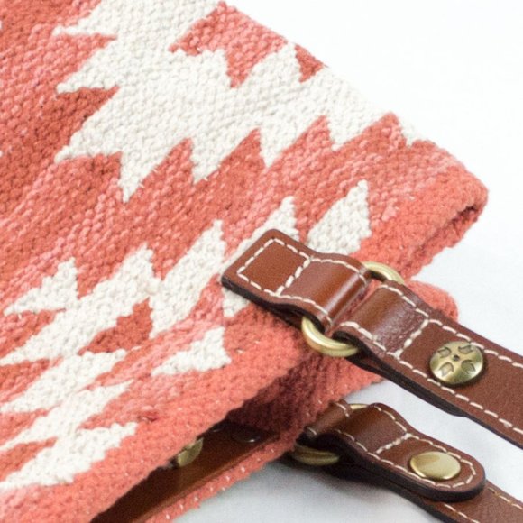 Patricia Nash Hand-Loom Cotton Weave Chennai Large Tote - Picture 8 of 12